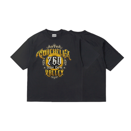 GOLD COACHELLA VALLEY  T-SHIRT