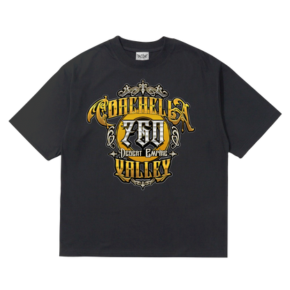 GOLD COACHELLA VALLEY  T-SHIRT