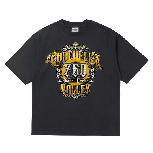 GOLD COACHELLA VALLEY  T-SHIRT